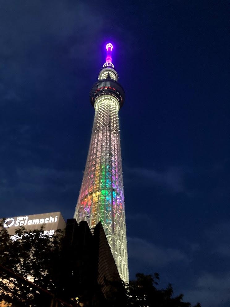スカイツリーの夜景その2